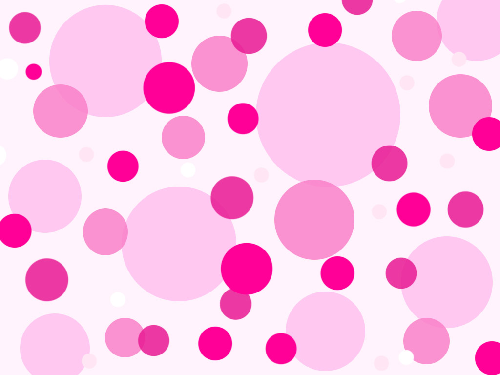 Pink Polka Dot Wallpaper – meloveartdesign